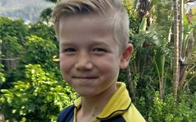 Timon ook naar school