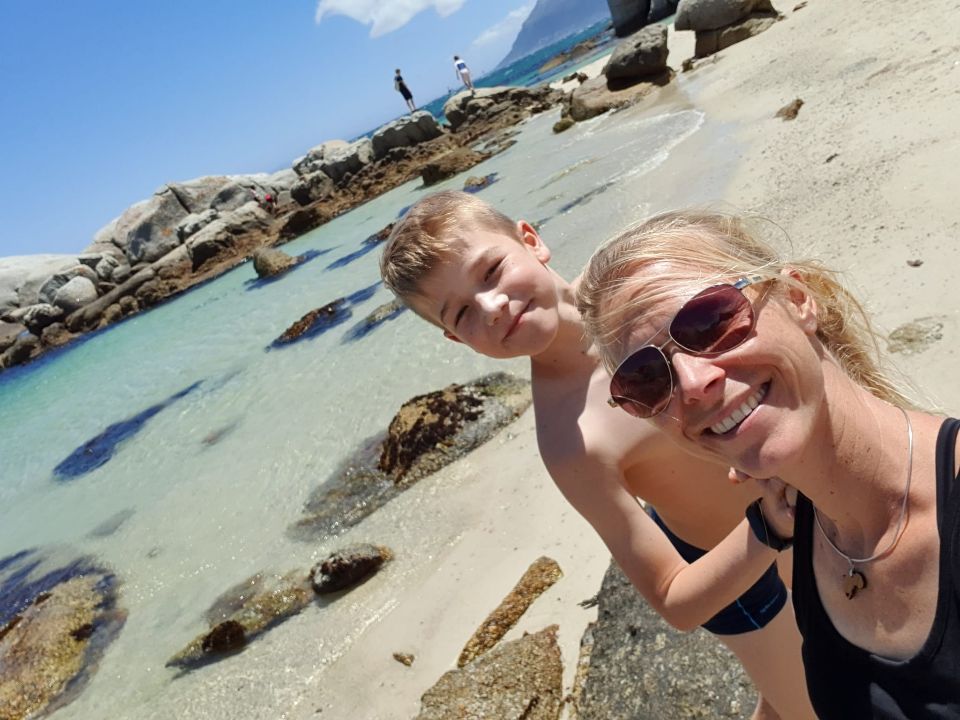 Next to Boulders Beach